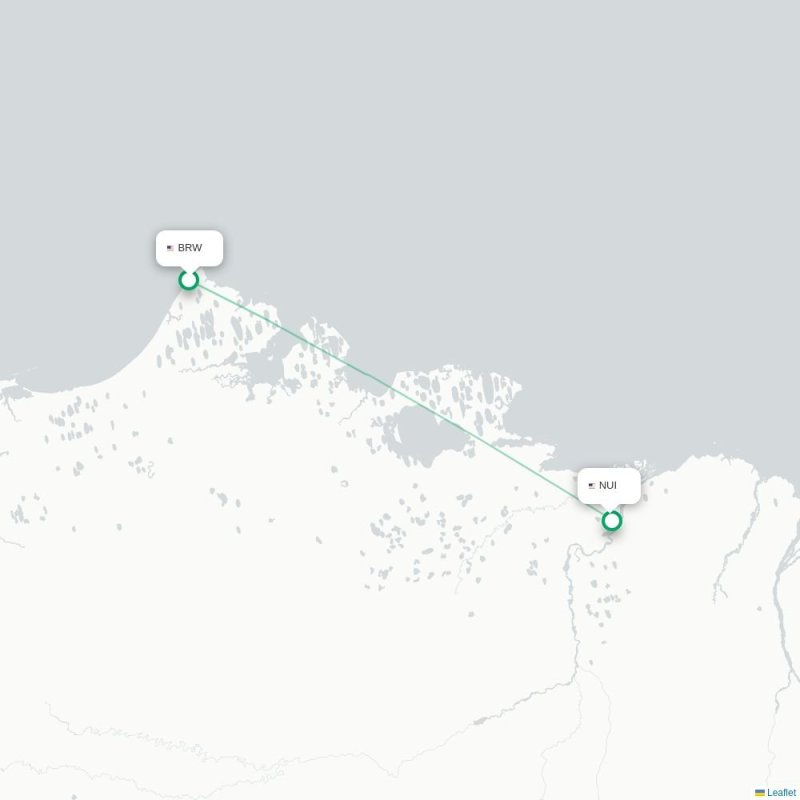 BRW - NUI route map
