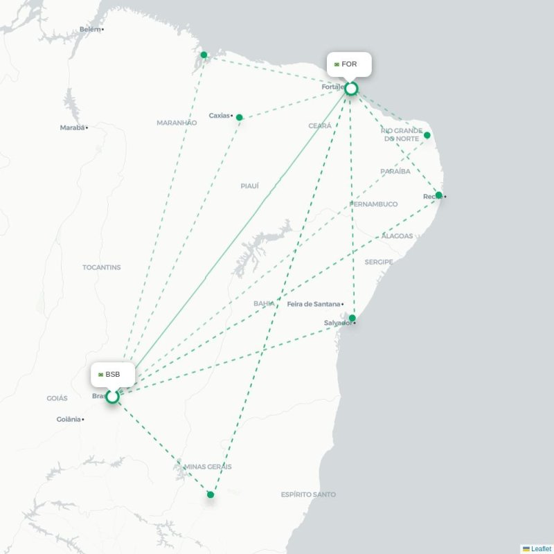 BSB - FOR route map