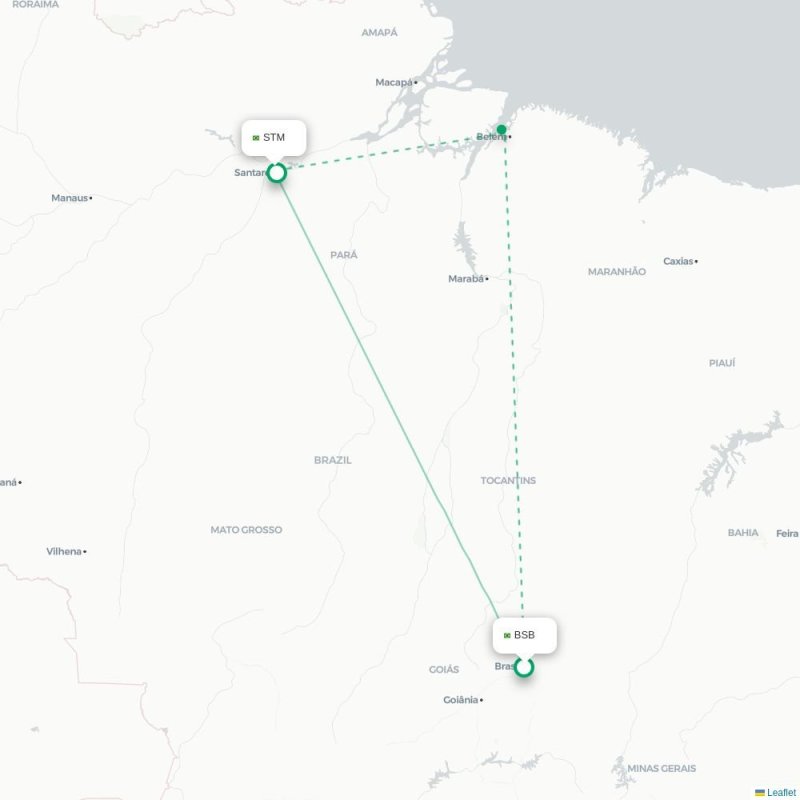 BSB - STM route map