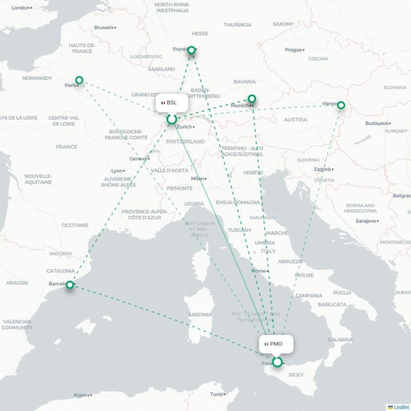 BSL - PMO route map