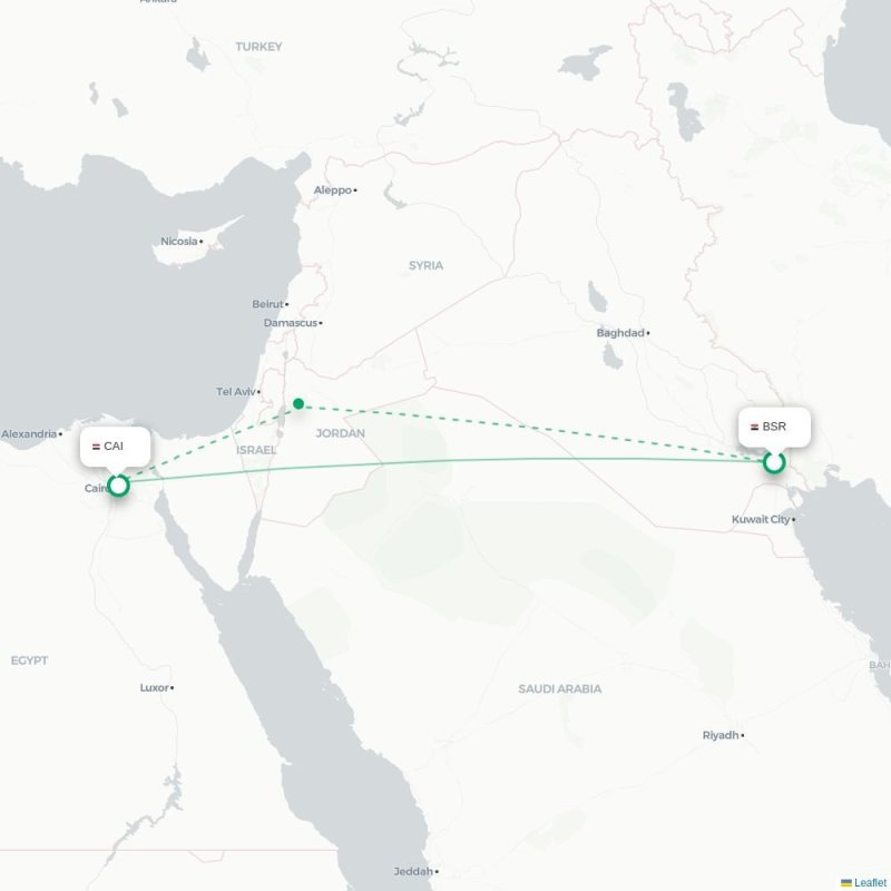 BSR - CAI route map