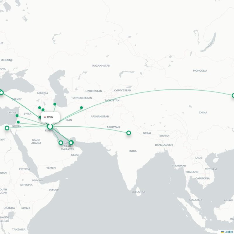 BSR - SAW route map