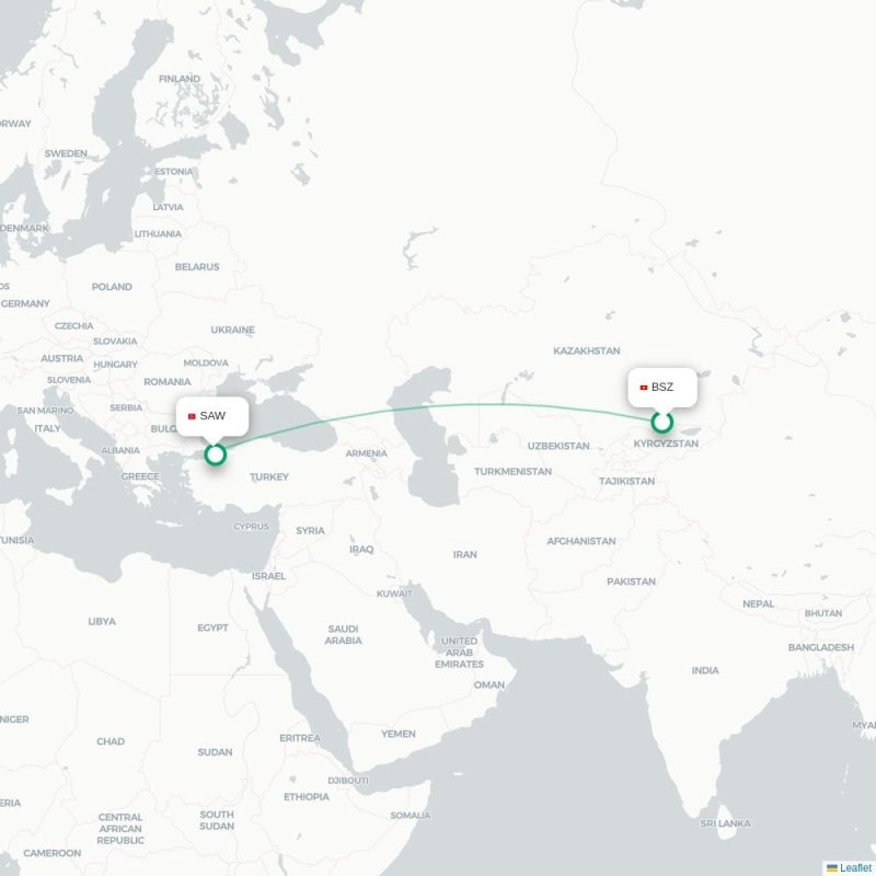 BSZ - SAW route map