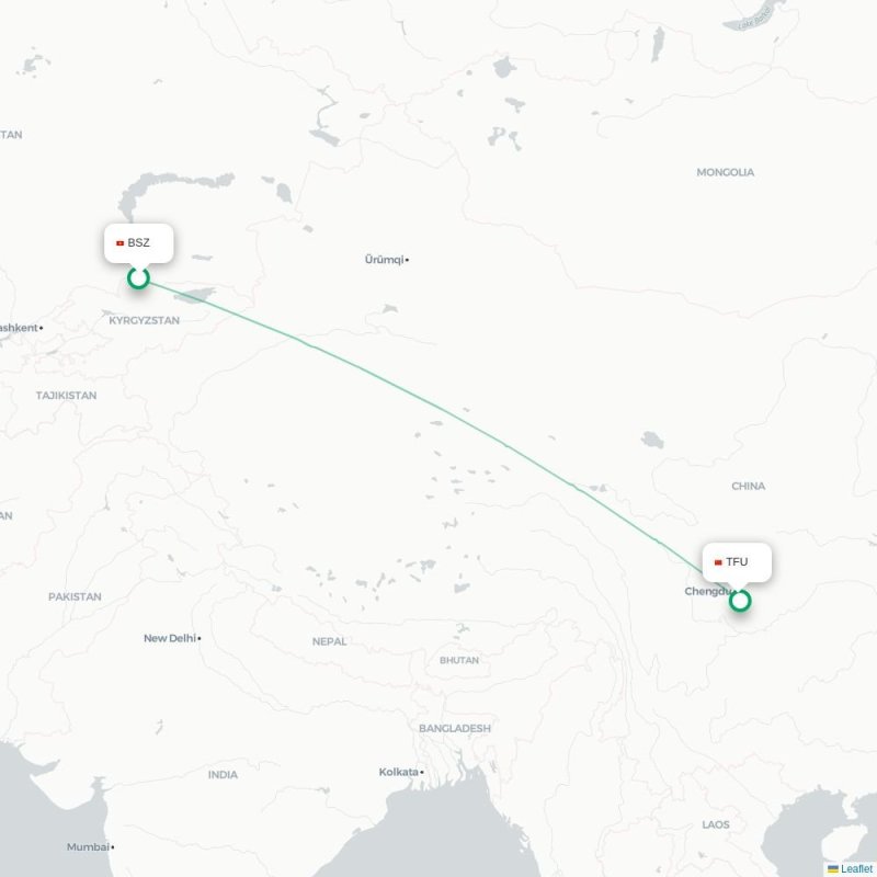BSZ - TFU route map