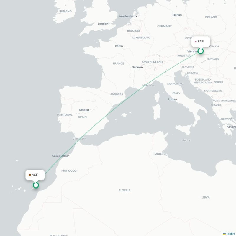 BTS - ACE route map