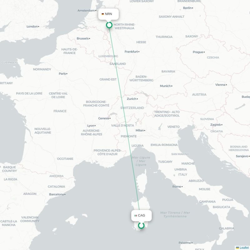 CAG - NRN route map