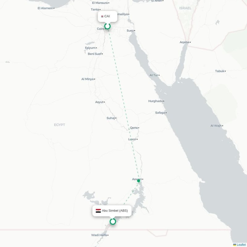 CAI - ABS route map