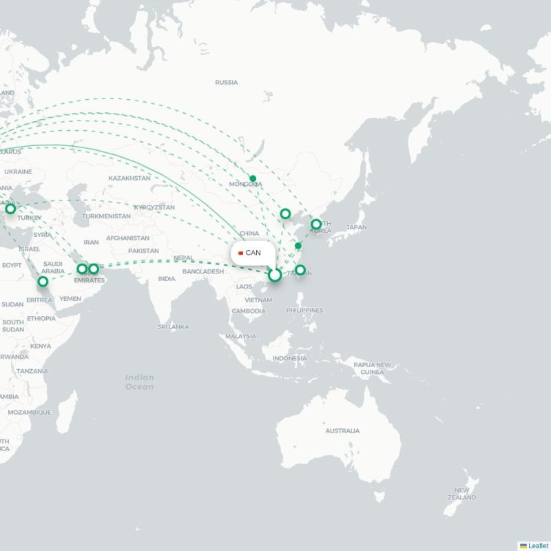 CAN - FRA route map