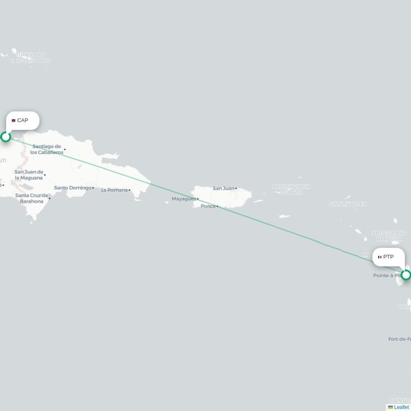 CAP - PTP route map