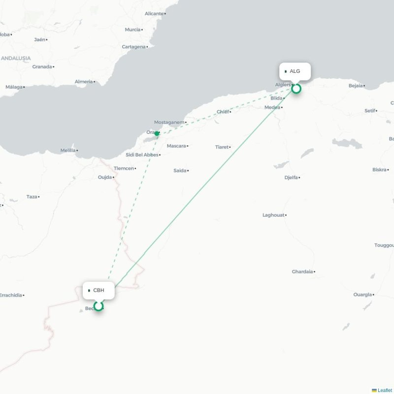 CBH - ALG route map