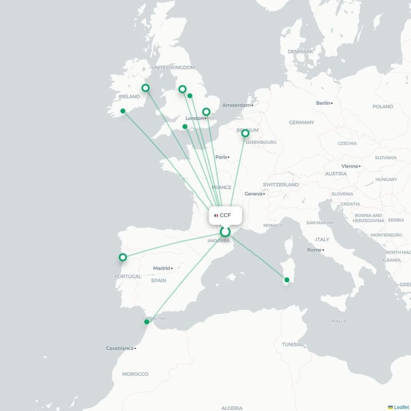 CCF - TNG route map