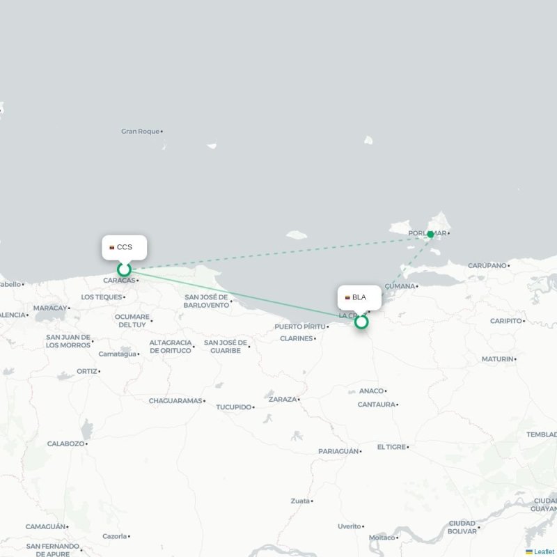 CCS - BLA route map