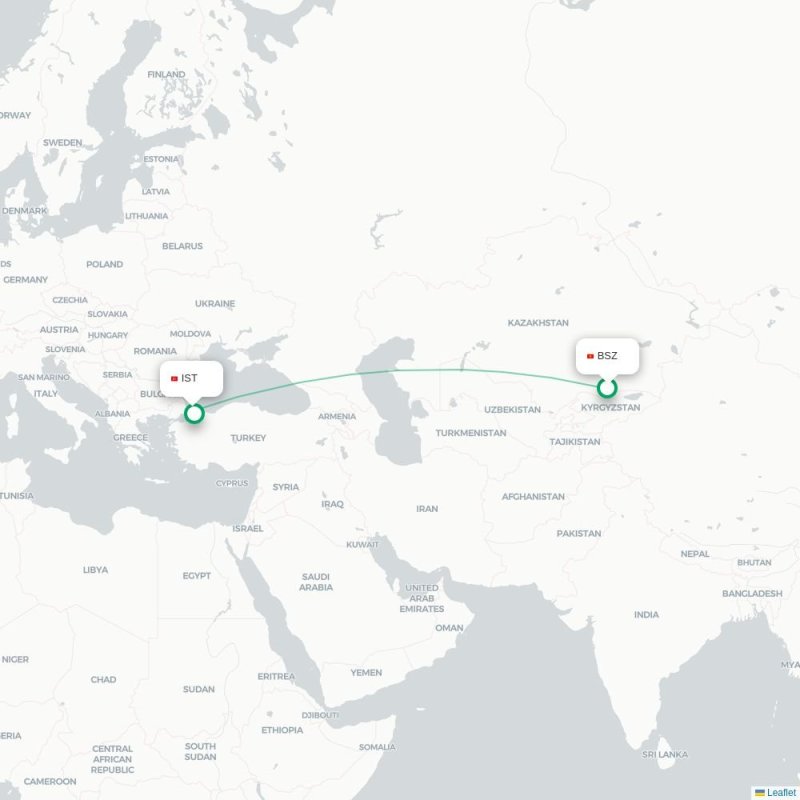 CCS - IST route map