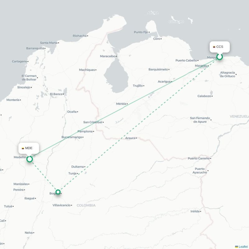 CCS - MDE route map