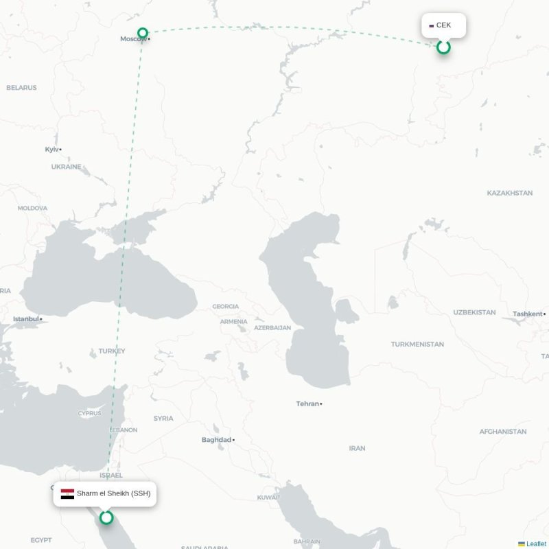 CEK - SSH route map