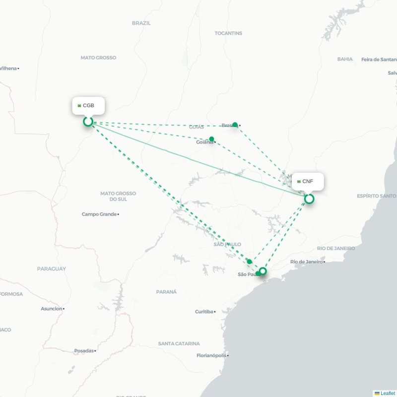 CGB - CNF route map