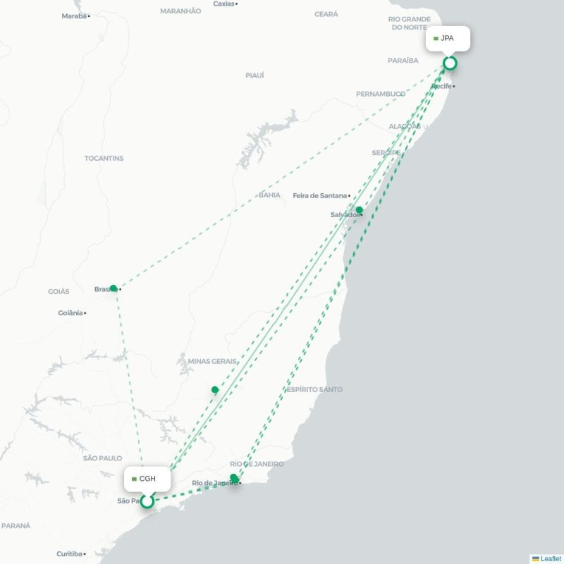 CGH - JPA route map