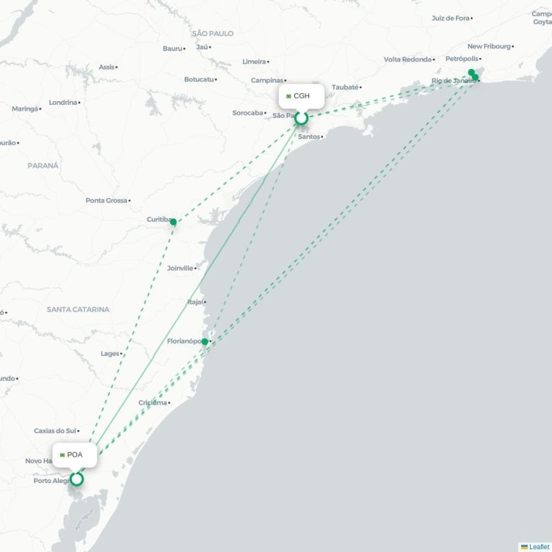 CGH - POA route map