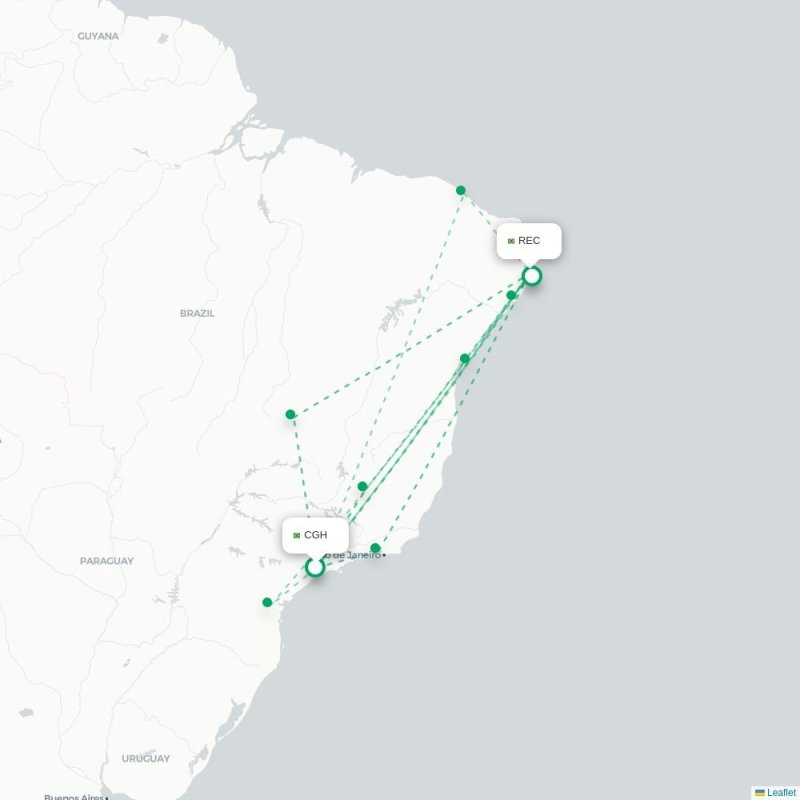 CGH - REC route map