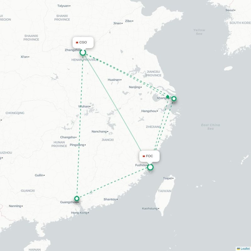 CGO - FOC route map