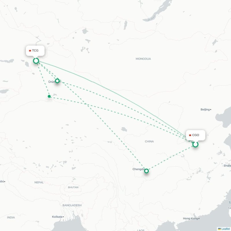 CGO - TCG route map