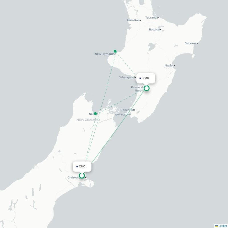 CHC - PMR route map