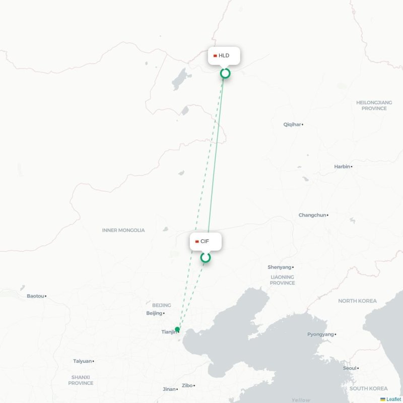 CIF - HLD route map