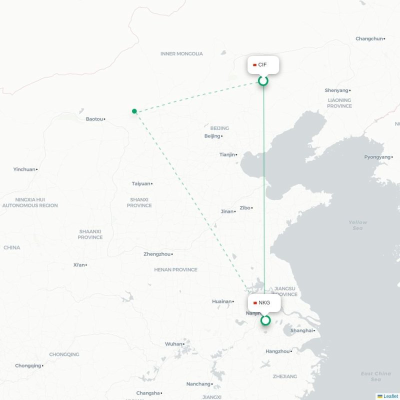 CIF - NKG route map