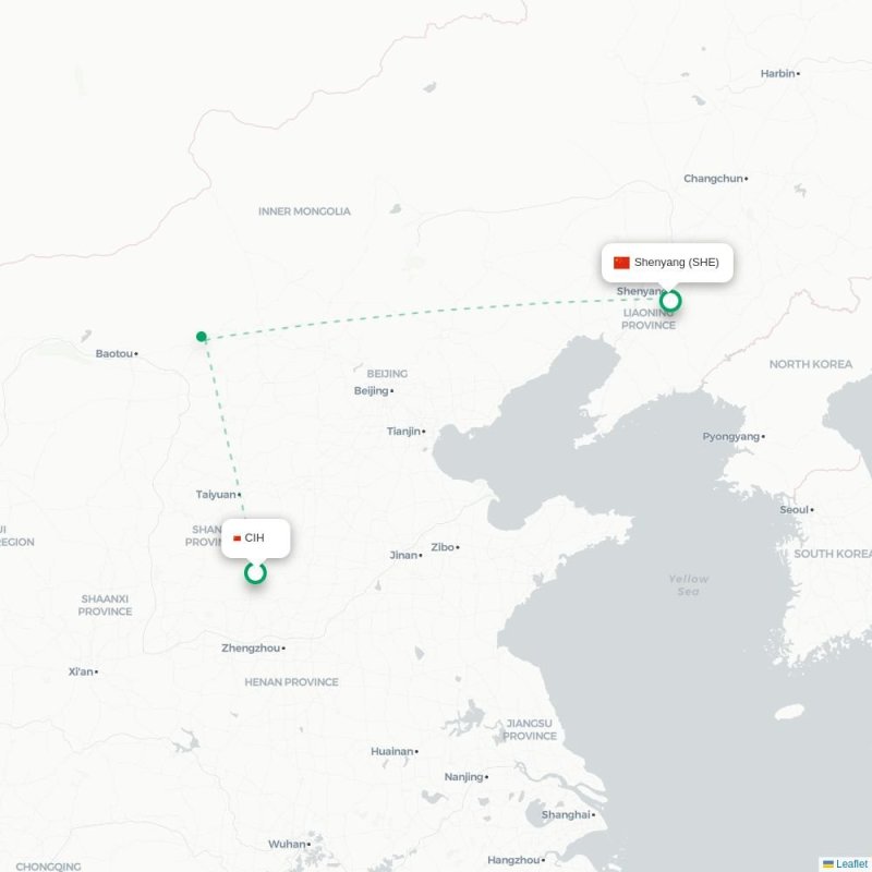 CIH - SHE route map