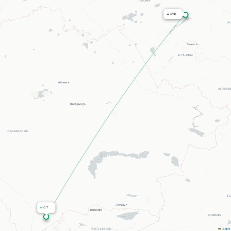 CIT - OVB route map