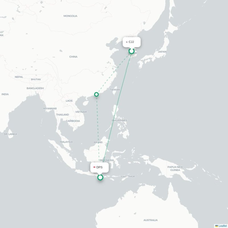 CJJ - DPS route map