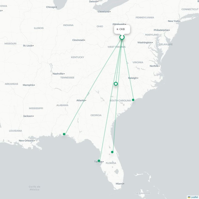 CKB - PIE route map