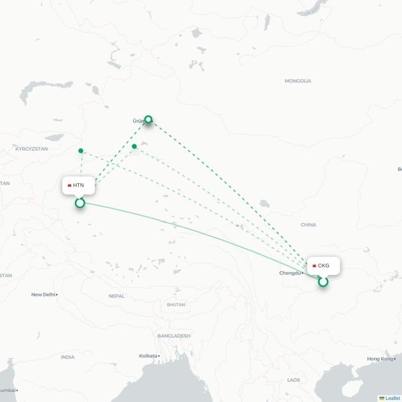 CKG - HTN route map