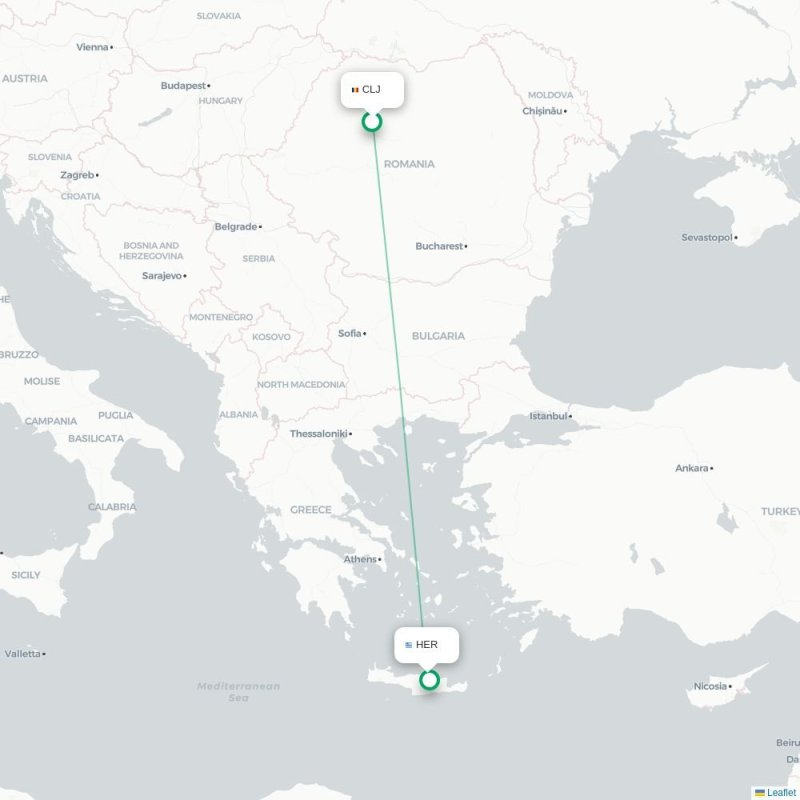 CLJ - HER route map