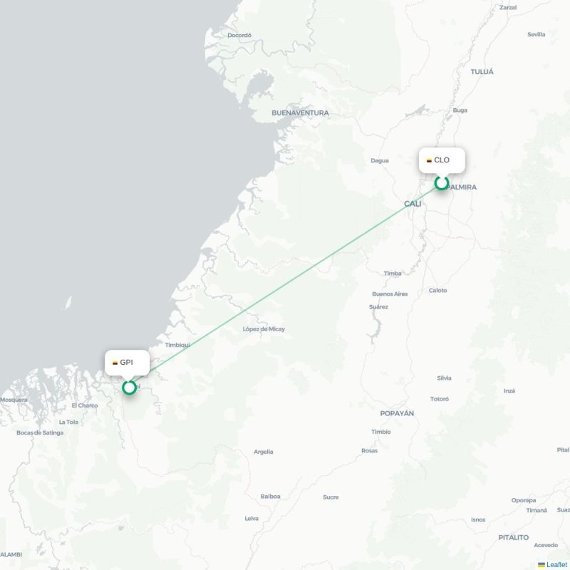 CLO - GPI route map