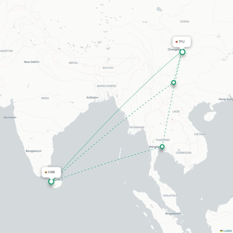 CMB - TFU route map