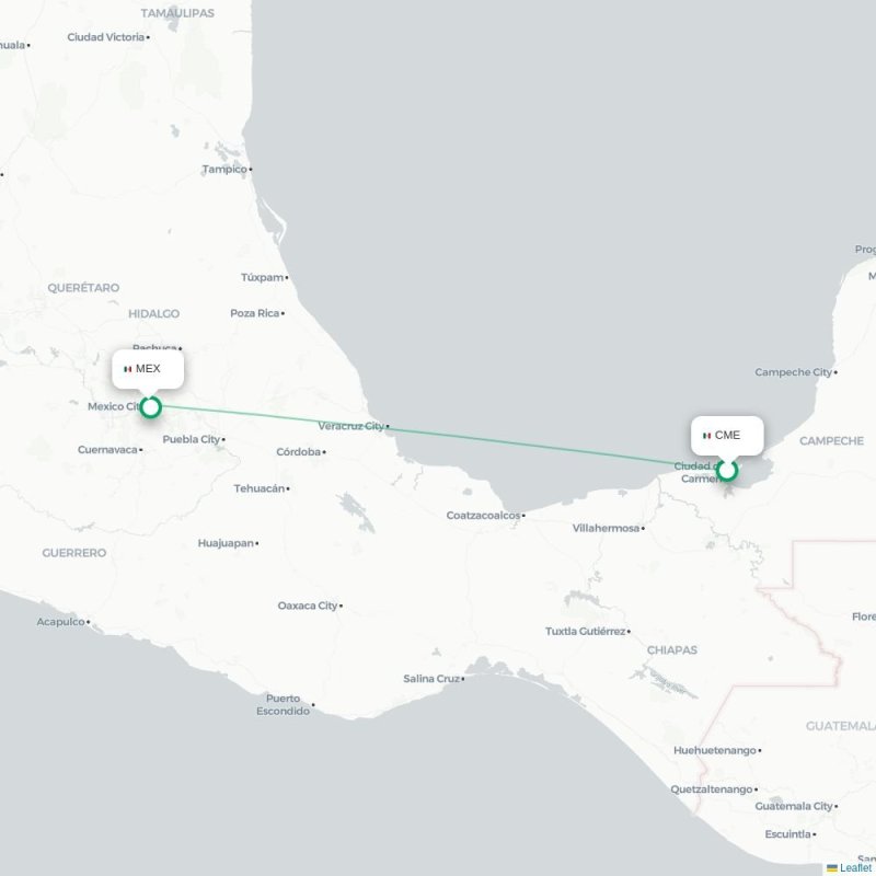 CME - MTT route map