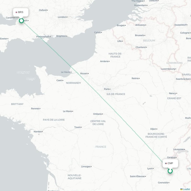 CMF - BRS route map