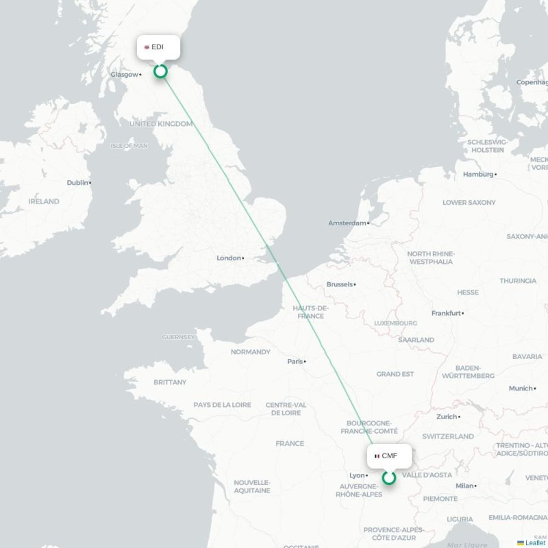 CMF - EDI route map