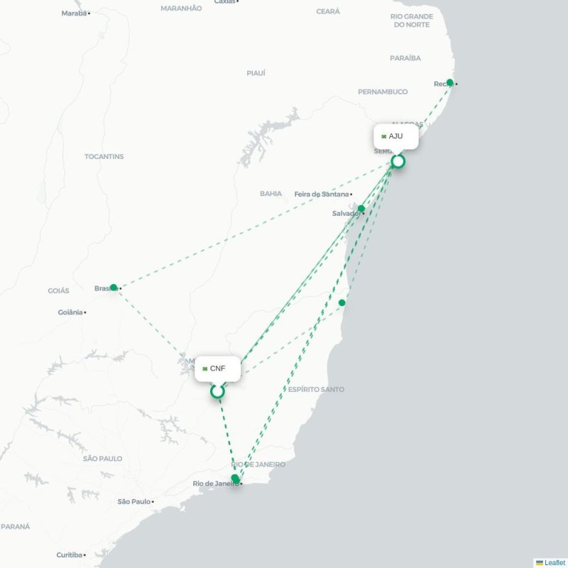 CNF - AJU route map