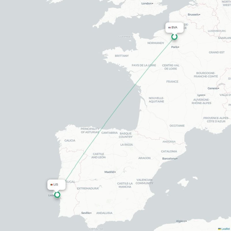 CNF - LIS route map