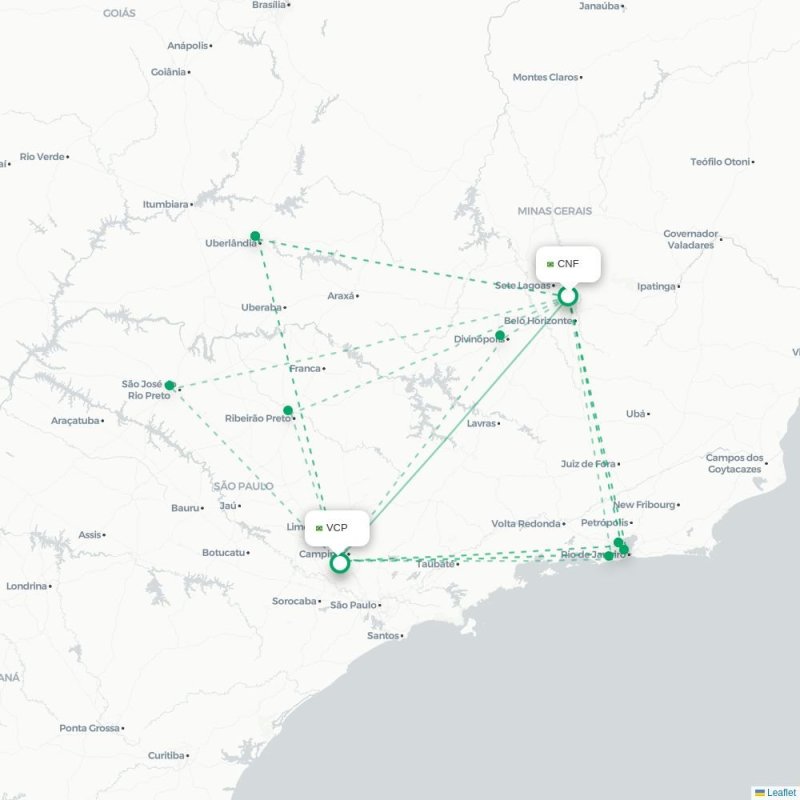 CNF - VCP route map