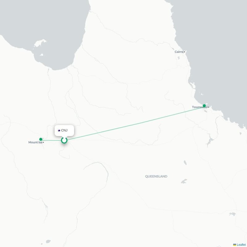 CNJ - TSV route map