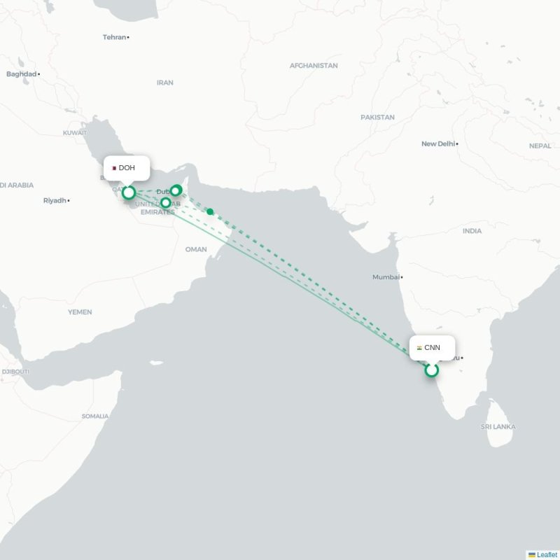 CNN - DOH route map