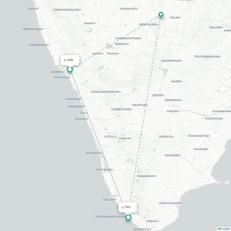 CNN - TRV route map