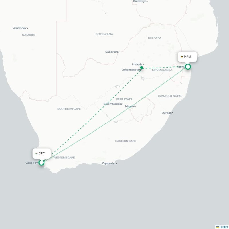 CPT - MPM route map