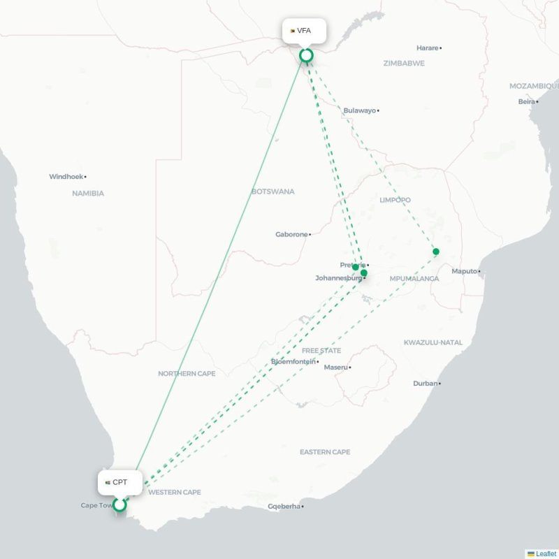 CPT - VFA route map