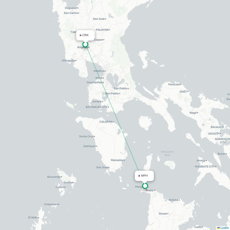 CRK - MPH route map