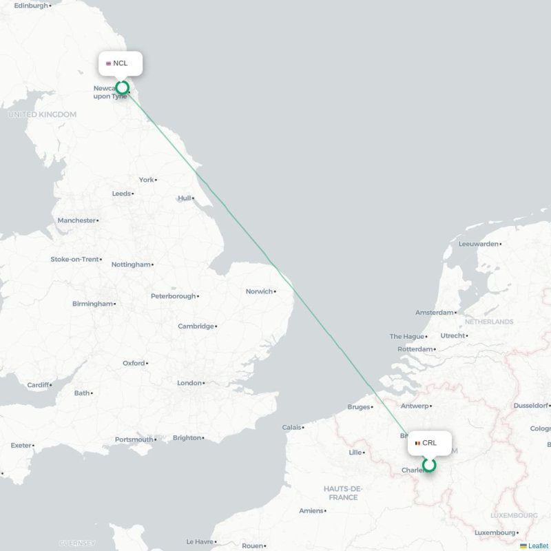 CRL - NCL route map