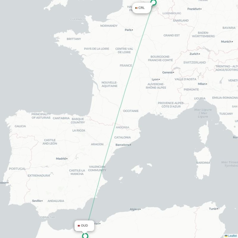 CRL - OUD route map